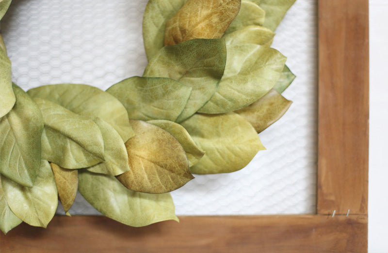 *HUGE* Magnolia Wreath