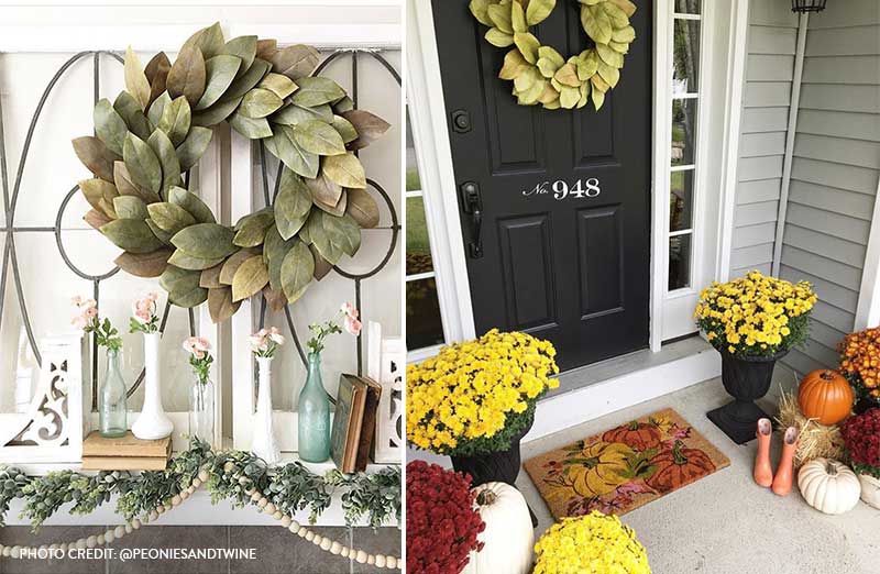 *HUGE* Magnolia Wreath