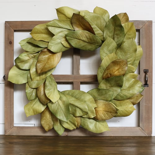 24in Magnolia Wreath