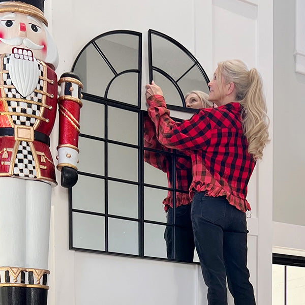 Huge Configurable Arched Mirror