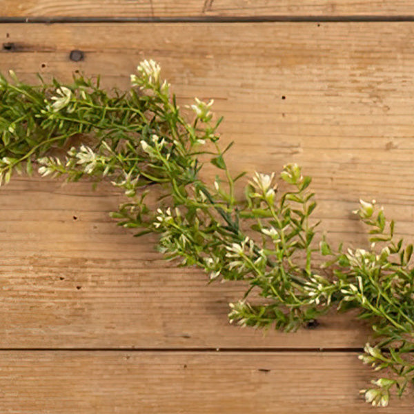 6 Foot Faux Boxwood Garland