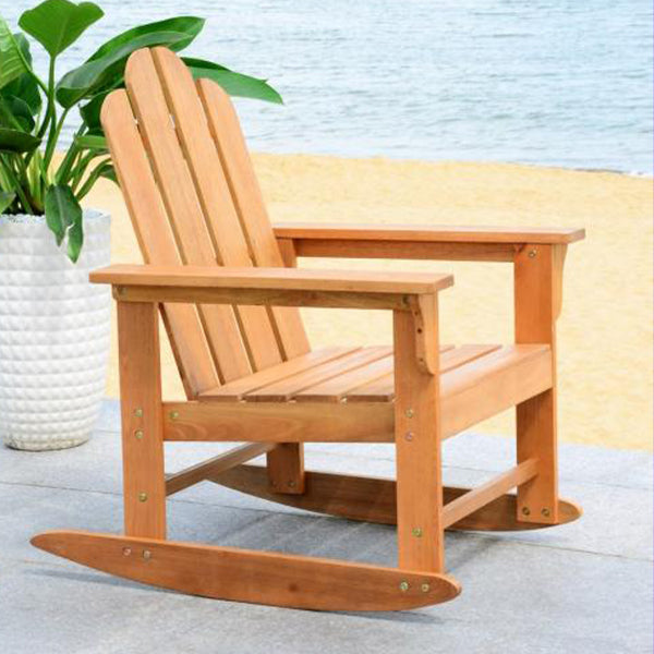 Natural Wooden Rocking Chair