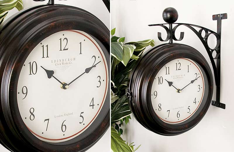 Hanging Train Station Clock