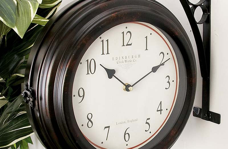 Hanging Train Station Clock