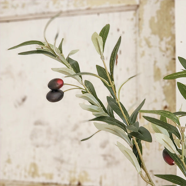 82 Inch Tall Potted Faux Olive Tree
