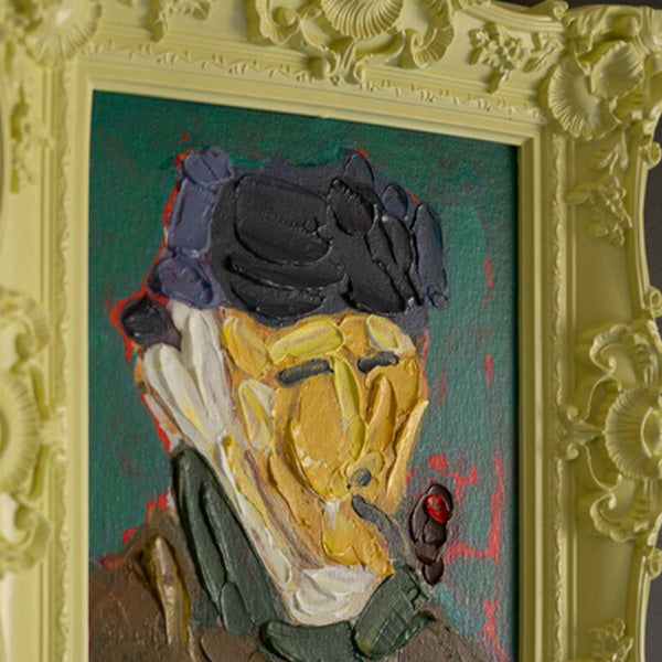 Ornate Colorful Abstract Portraits, Set of Three