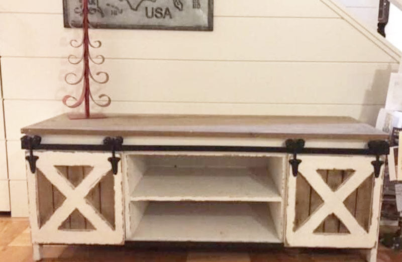 Sliding Barn Door Cabinet