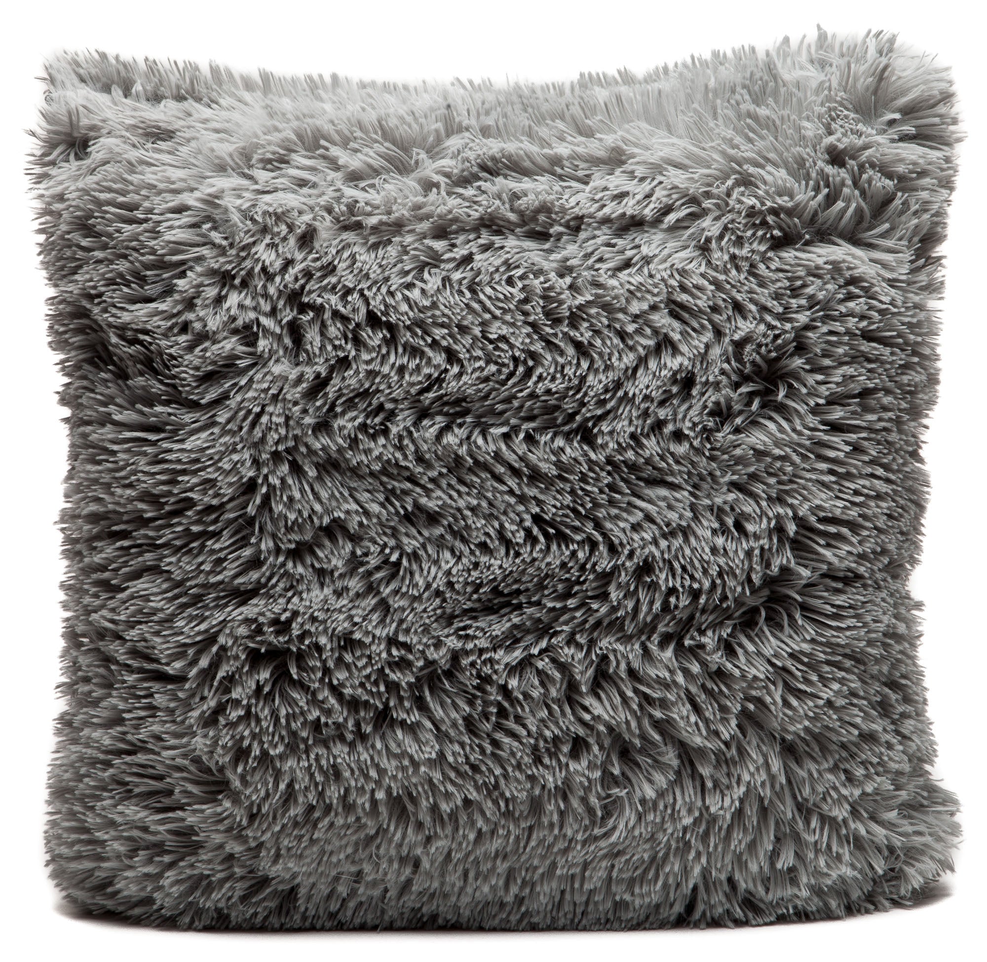 Solid Longfur Throw Pillow Covers-Tolkye