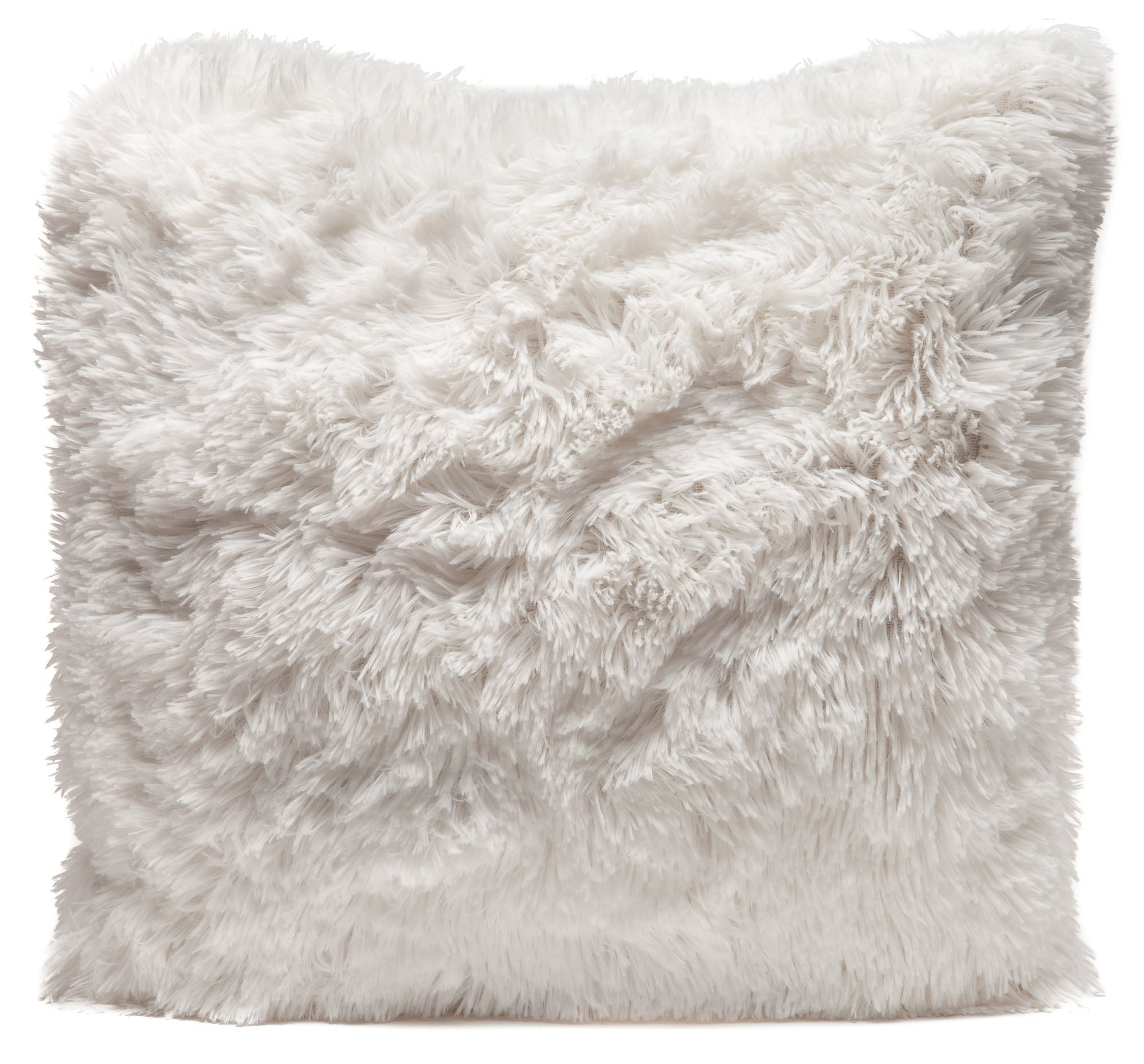 Solid Longfur Throw Pillow Covers-Tolkye