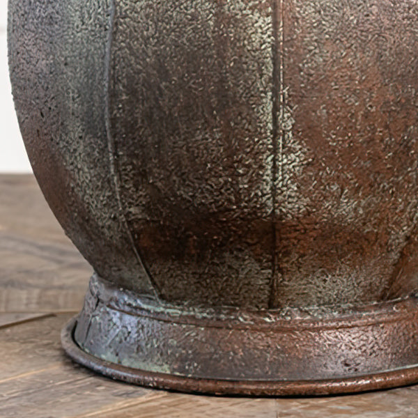 Weathered Patina Outdoor Planter