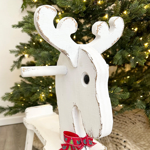 Distressed Wood Rocking Horse