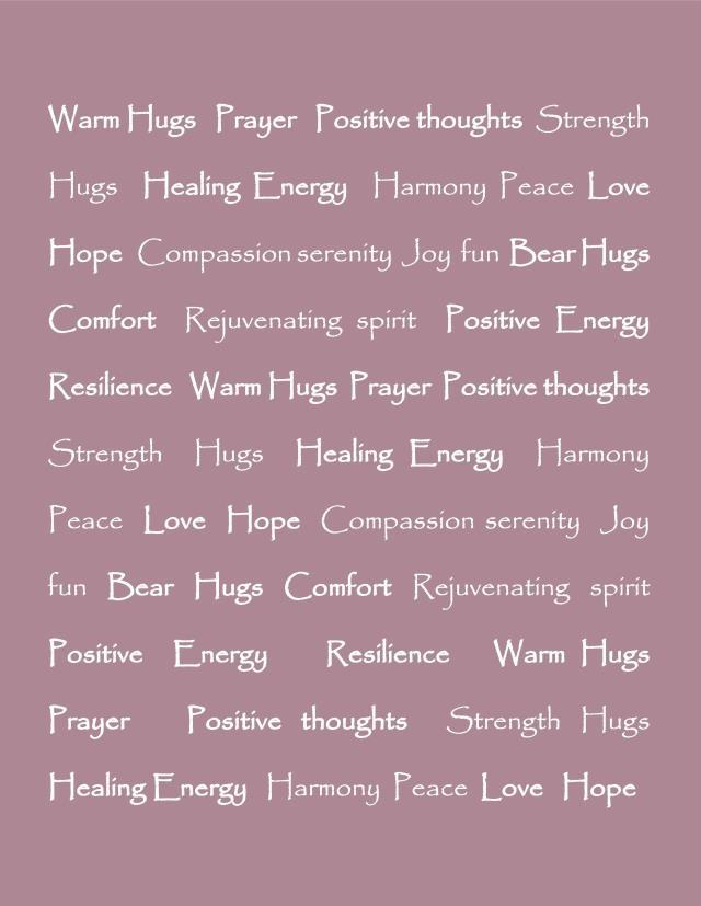 Gift Faux Fur Comfort Words Throw Blanket-Tolkye