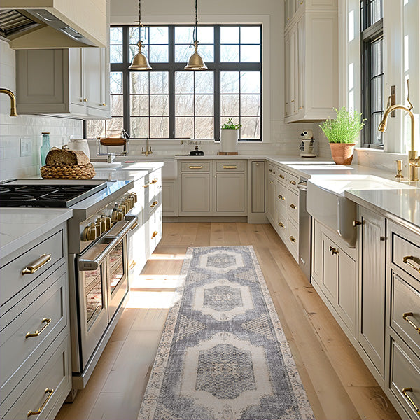 Distressed Farmhouse Area Rug, Choose Your Style