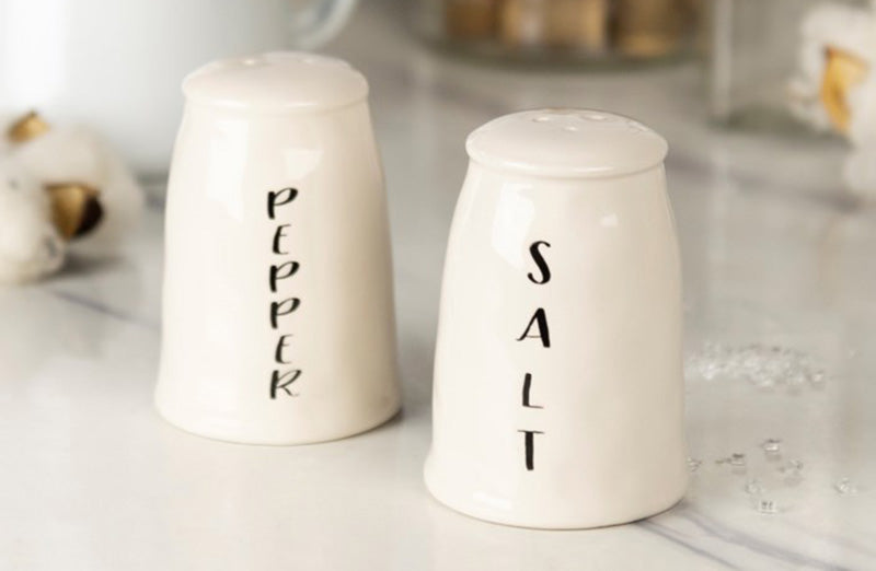Artisan Inspired Salt & Pepper Shakers