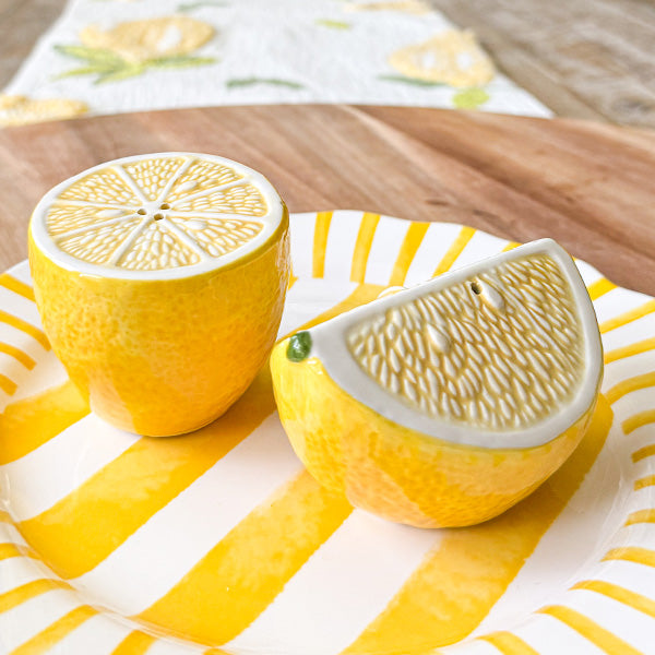 Lemon Slice Salt And Pepper Shaker