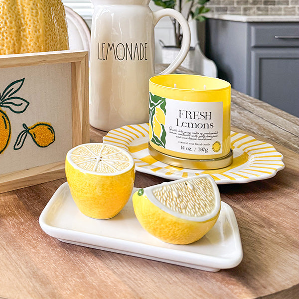 Lemon Slice Salt And Pepper Shaker