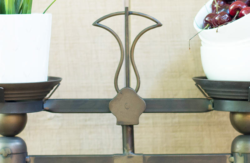 Antiqued Finish Kitchen Scale