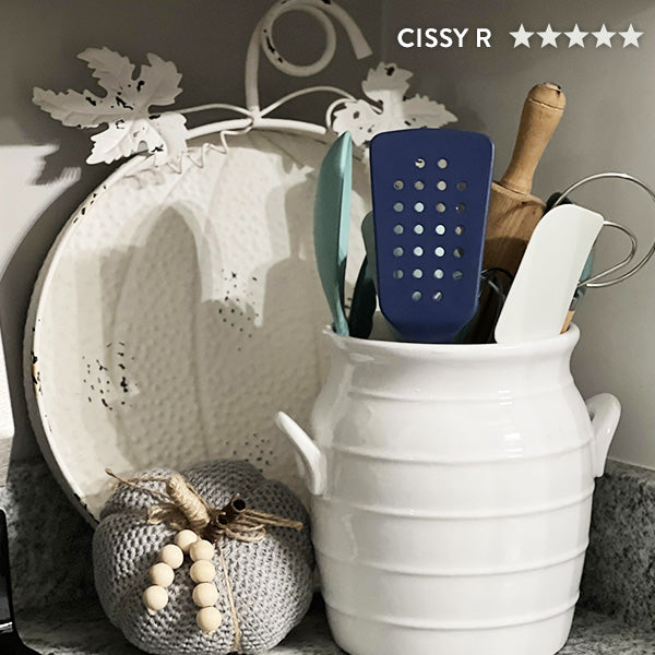 Chippy Whitewashed Pumpkin Trays, Set of 2