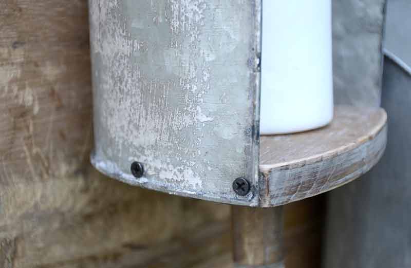 Hanging Grain Scoop Shelf  Set Of 2