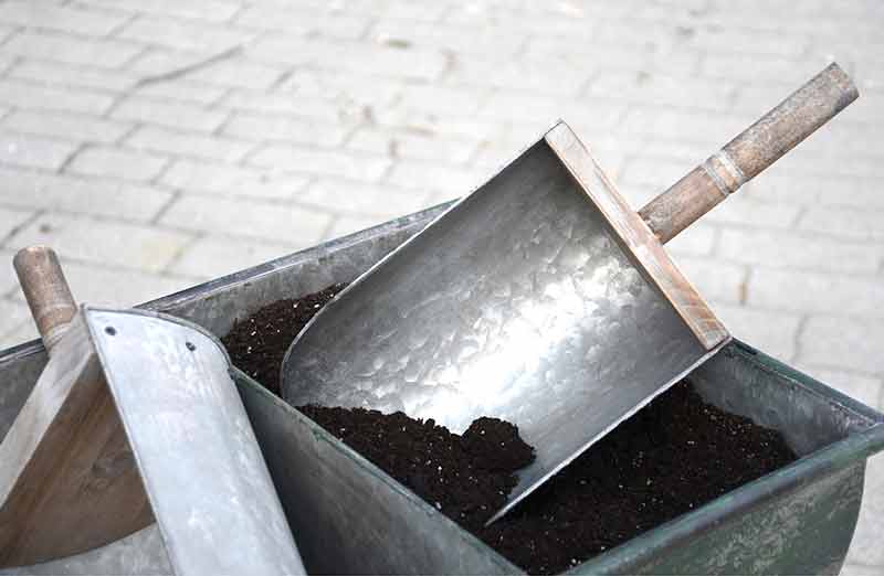 Hanging Grain Scoop Shelf  Set Of 2