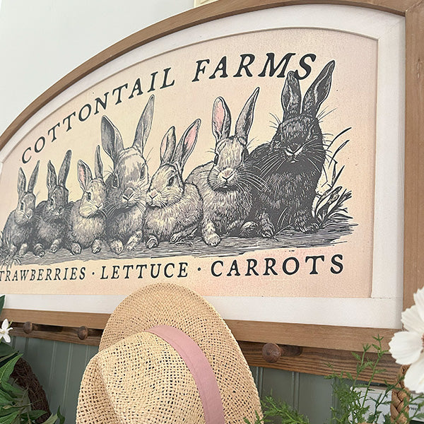 Cottontail Farms Wood Framed Wall Art