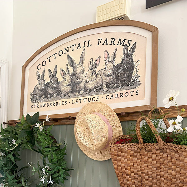 Cottontail Farms Wood Framed Wall Art