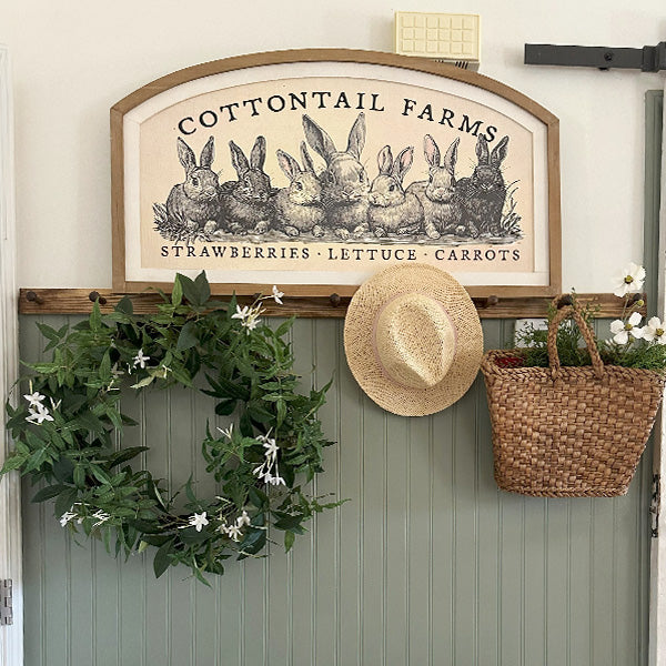 Cottontail Farms Wood Framed Wall Art