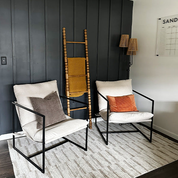 72 Inch Turned Wood Spindle Display Ladder