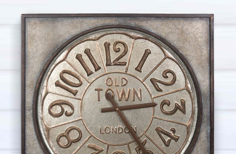 European Framed Wall Clock