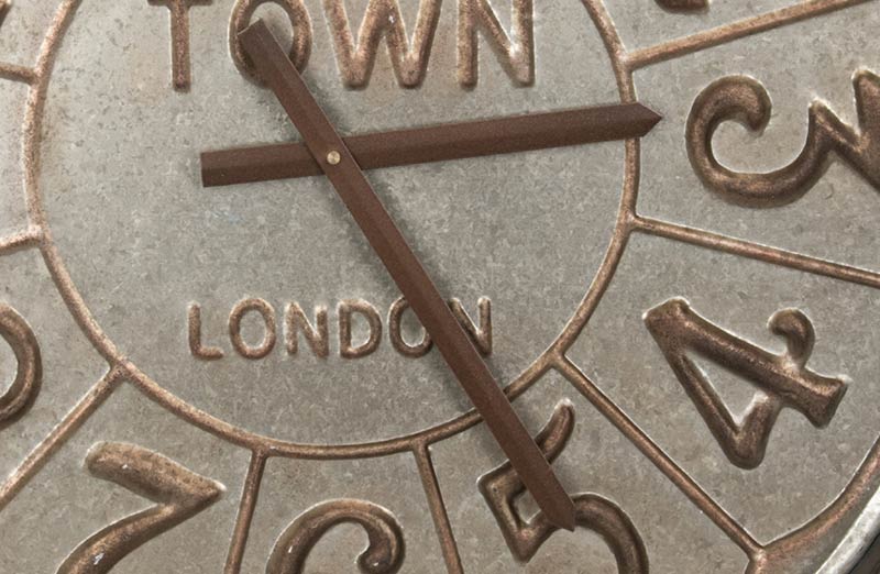 European Framed Wall Clock