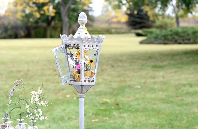 HUGE Standing Post Lantern