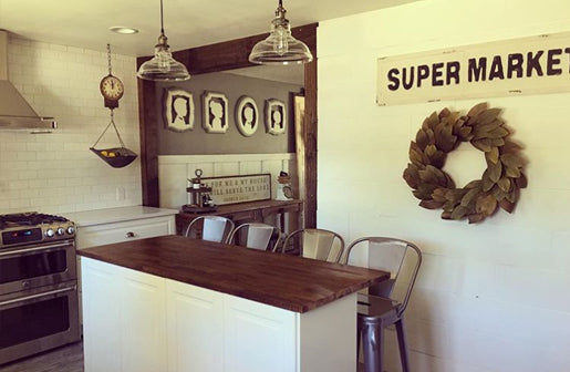 *LONG* Embossed Super Market Sign