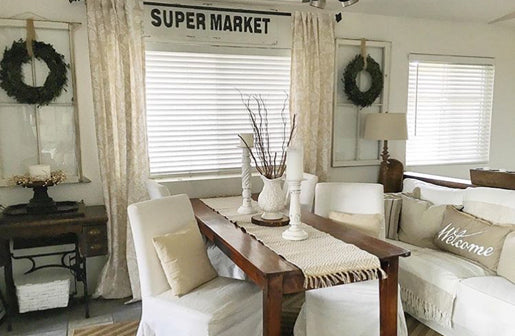 *LONG* Embossed Super Market Sign