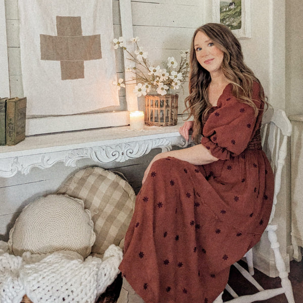 French Country Distressed Console Table