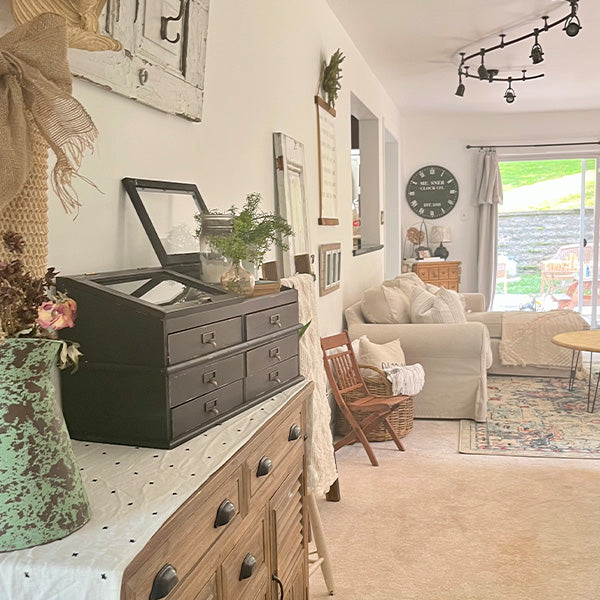 Large Wooden Apothecary Chest