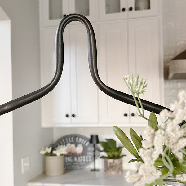 Black Metal Three Tiered Display Tray