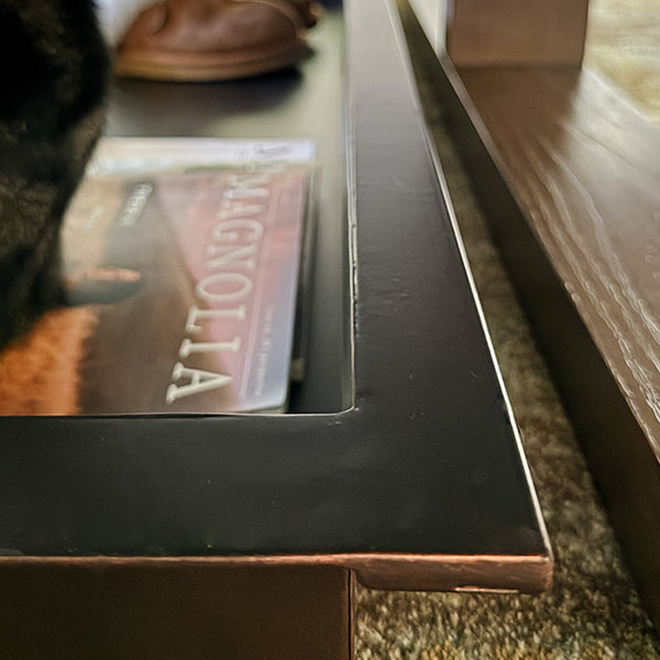 Oversized Bronze Finish Iron Tray