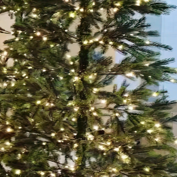 7 Foot Pre-lit LED Lifelike Christmas Tree