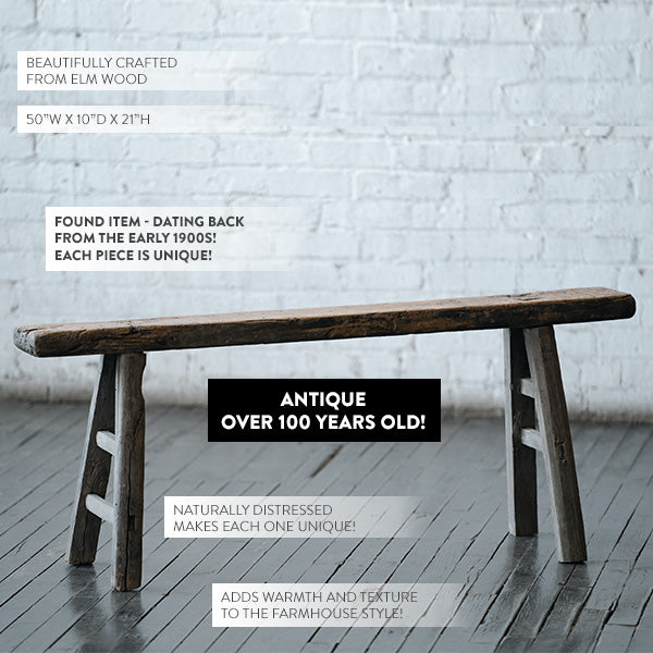 FOUND Antique Early 1900s Wooden Bench Potting Riser