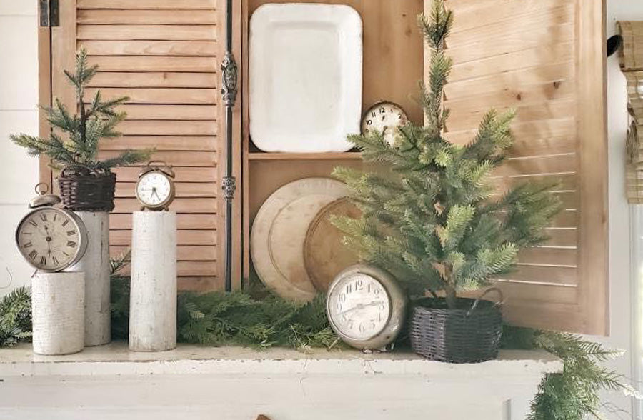 Wooden Arched Cabinet - 2 Pcs {one left and one right piece}