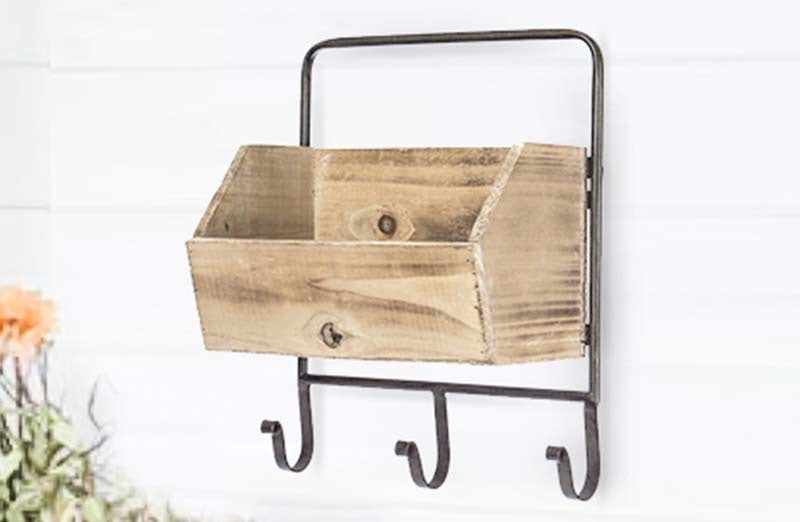 Rustic Wall Rack