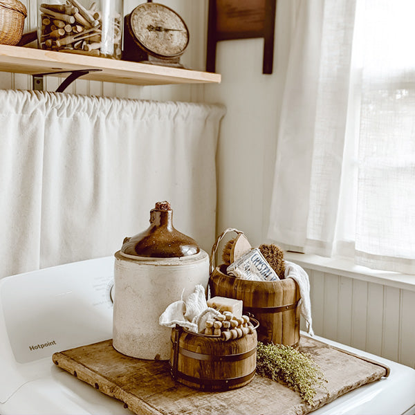 Wooden Barrel Storage Bucket, Choose Your Size