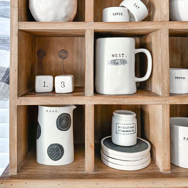 Traditional Pine Wood Cubby Unit