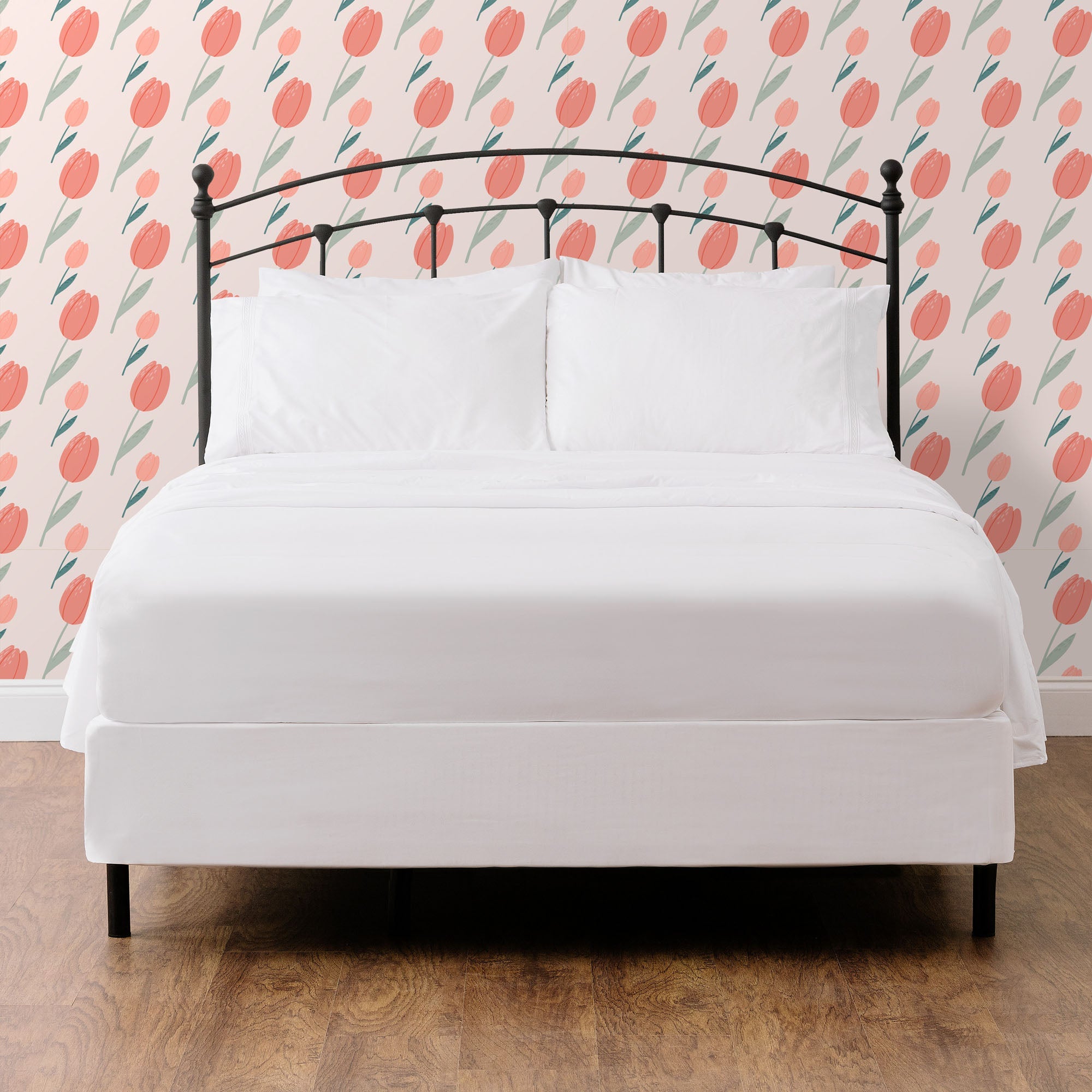 Solid Embroidered Sheets Set-Tolkye