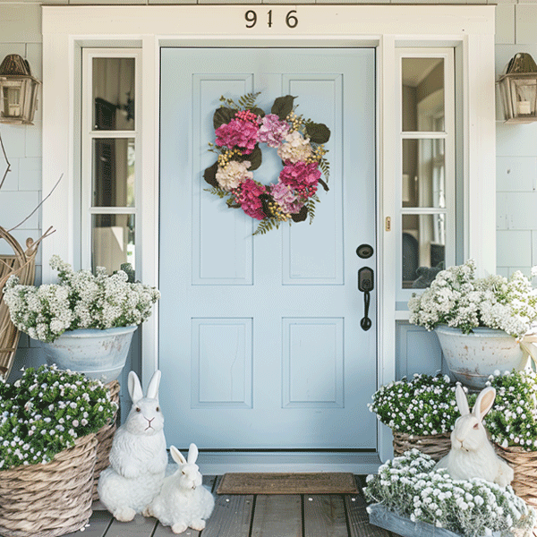 Lush Spring Wreaths, Pick Your Style