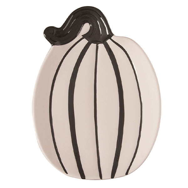 Artisanal Pumpkin Plates, Set of Three