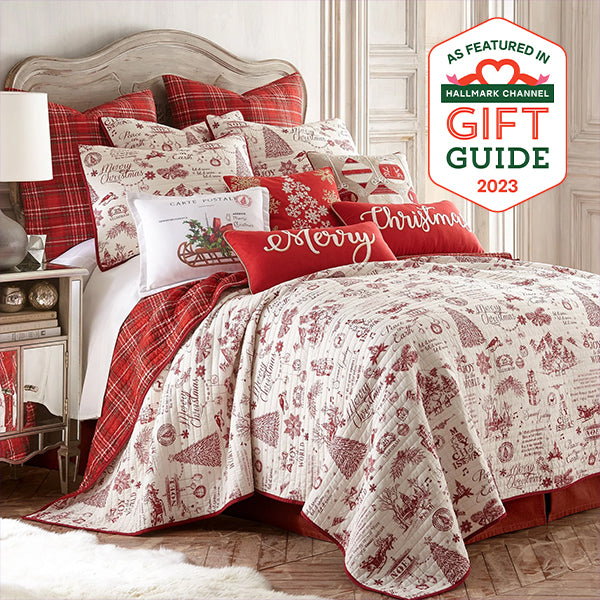 Christmas Reversible Cotton Quilt Set, Choose Your Style