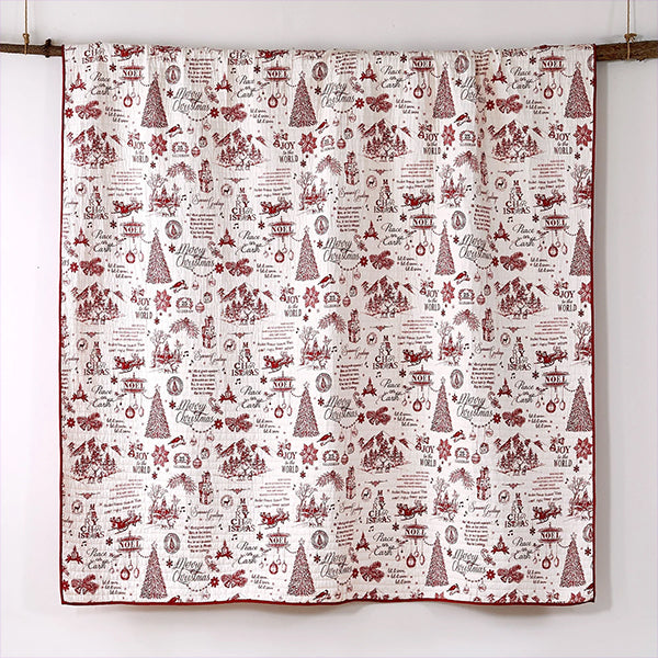 Christmas Reversible Cotton Quilt Set, Choose Your Style