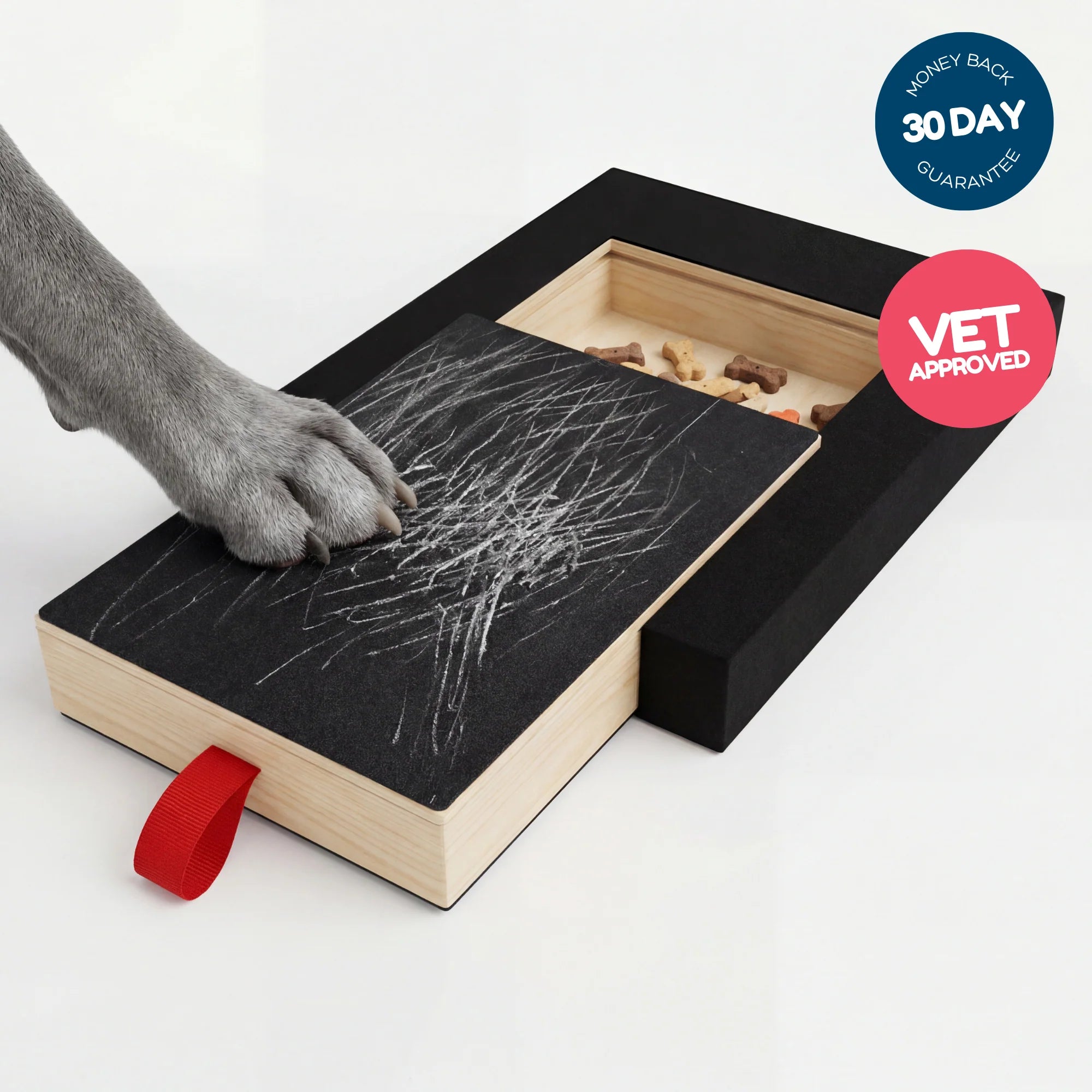 Wooden Dog Scratching Post