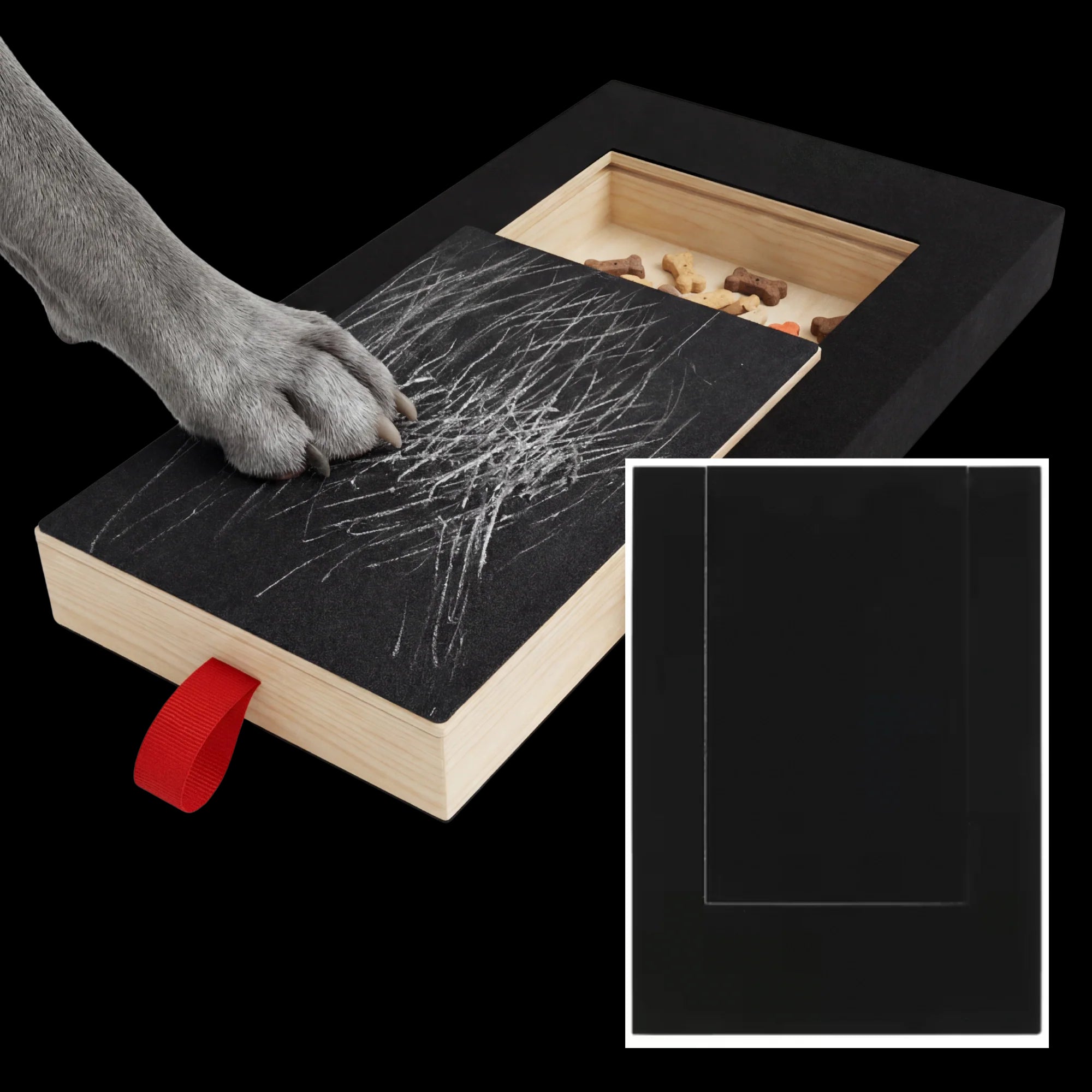 Wooden Dog Scratching Post